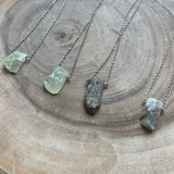 Silver Stone Necklaces