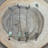 Silver Stone Necklaces