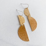 Reversed Half Moon Earring