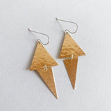 Triangle and Spike Earring