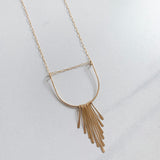 Bold Fringe Necklace