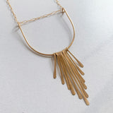 Bold Fringe Necklace