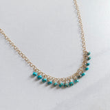 Turquoise Jasper Bubble Necklace