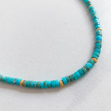 Turquoise Jasper Bead Necklace