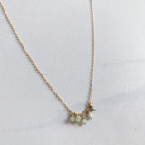 Jade 5 Bead Necklace