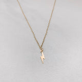 CHARMER NECKLACE: LIGHTENING BOLT