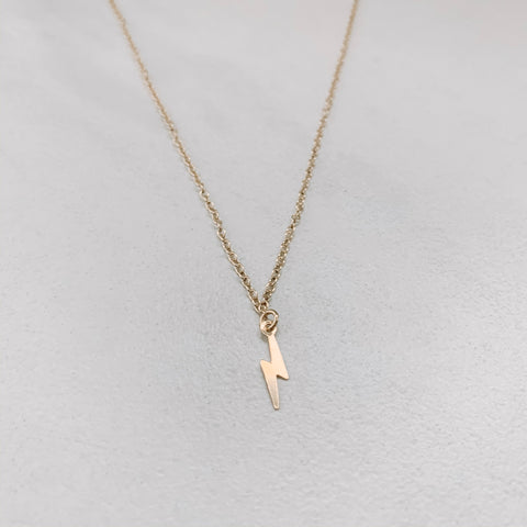 CHARMER NECKLACE: LIGHTENING BOLT