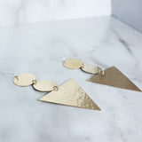 Double Disc and Triangle-M.Liz Jewelry