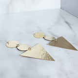 Double Disc and Triangle-M.Liz Jewelry