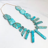 Scout Statement Necklace - Ocean Jasper