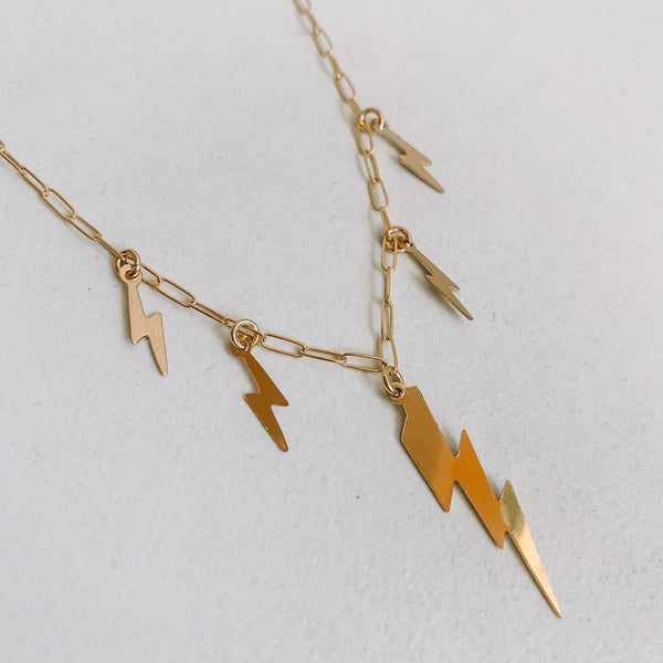 Multi Bolt Necklace