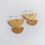Double Half Moon Earring