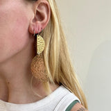 Reversed Half Moon Earring