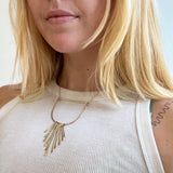 Bold Fringe Necklace