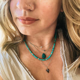 Turquoise Jasper Bead Necklace