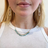 Turquoise Jasper Bubble Necklace
