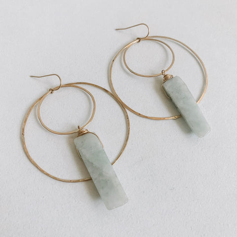 Jade Insider Earrings