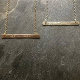 Personalized Name / Date / Saying Necklace