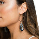 The Geode from Hoop Earrings-M.Liz Jewelry