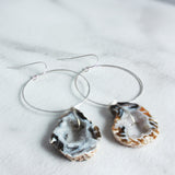 The Geode from Hoop Earrings-M.Liz Jewelry