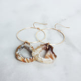 The Geode from Hoop Earrings-M.Liz Jewelry