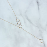 The Karma Lariat Necklace-M.Liz Jewelry