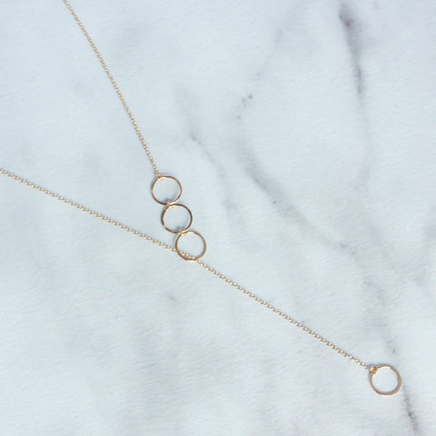 The Karma Lariat Necklace-M.Liz Jewelry