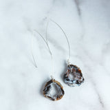 The Threader Earring with Geode-M.Liz Jewelry