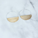 The Wire Hoop Earrings-M.Liz Jewelry