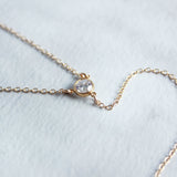 Triangle Y Necklace-M.Liz Jewelry