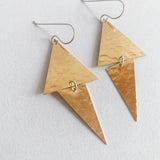 Triangle and Spike Earring