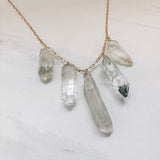 CRYSTAL POINTS NECKLACE