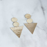 Double Disc and Triangle-M.Liz Jewelry