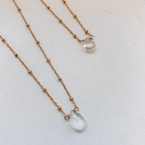 Rainbow Moonstone Mama and Mini Set