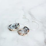 The Geode from Hoop Earrings-M.Liz Jewelry