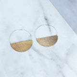 The Wire Hoop Earrings-M.Liz Jewelry